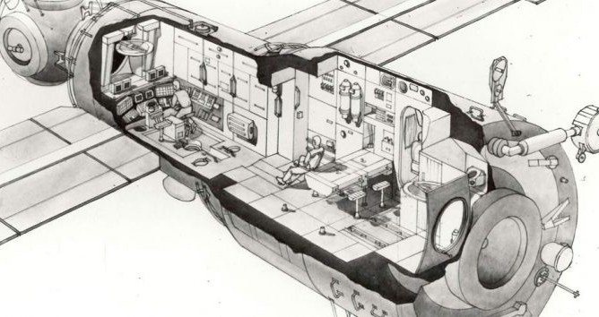 Você sabia que a Estação Espacial Russa (MIR) foi projetada por uma mulher?